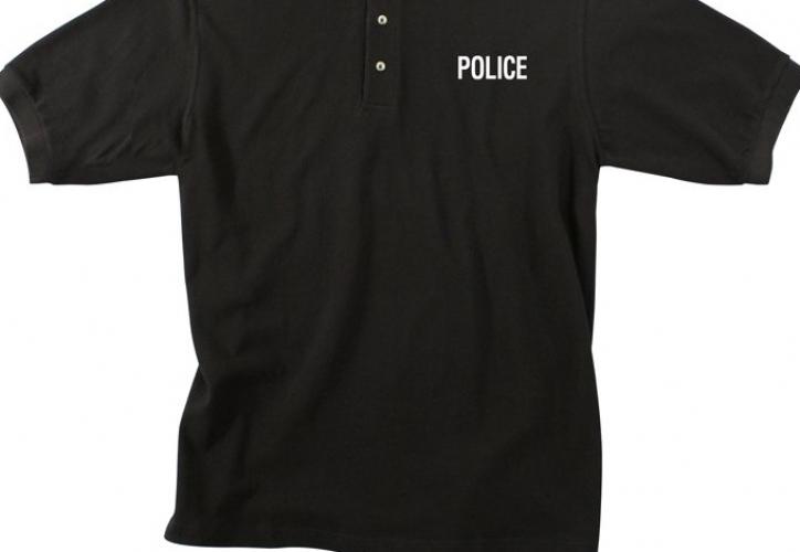 Черная футболка поло POLICE  ― магазин нужных товаров у нас есть все playera.ru Тел 8-495-741-86-12 a7418612@yandex.ru  тнп карнавал праздник отдых спорт дом одежда 
