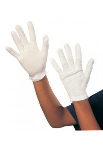 Детские белые перчатки - купить 