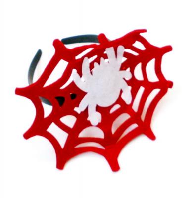  Антенка паутина с пауком красная 