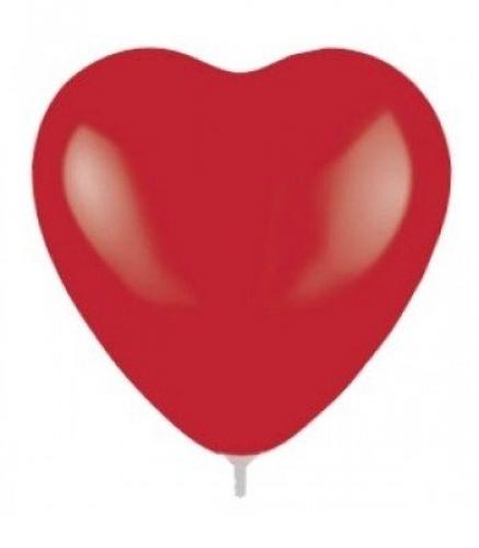Воздушные шары Красные сердца - купить 