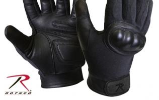Тактические черные перчатки 