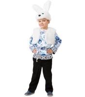 Детский костюм белого зайчика