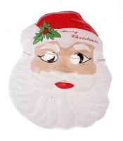 Пластиковая маска Дед Мороз