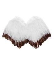 Крылья ангела бело-коричневые