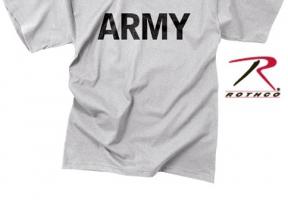 Тренировочная серая футболка ARMY 