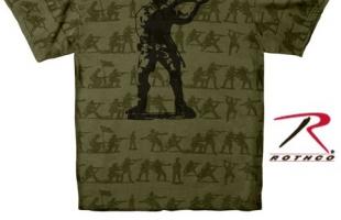 Винтажная футболка SOLDIER SILHOUETTE 