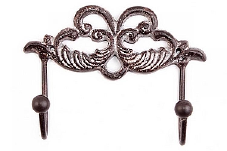 Вешалка на 2 крючка №160