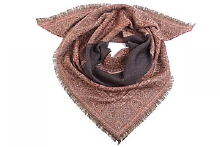 Платок двухсторонний (шерсть 100%) №103