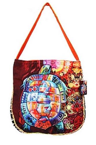 Сумка хлопок с декор. отделкой №92