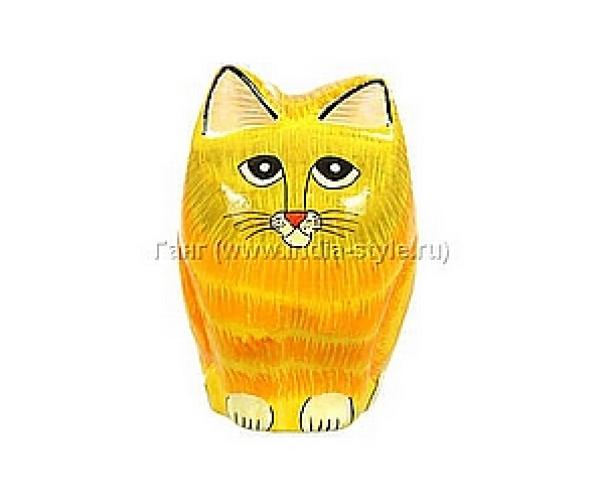 Статуэтка "Кот" папье-маше №167