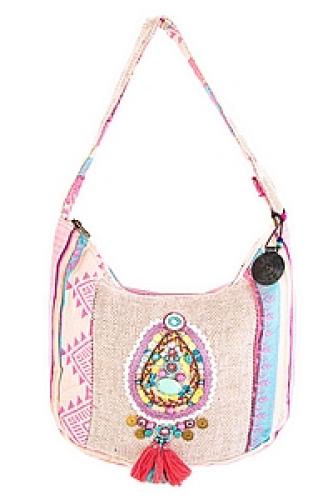 Сумка хлопок с декор. отделкой №23