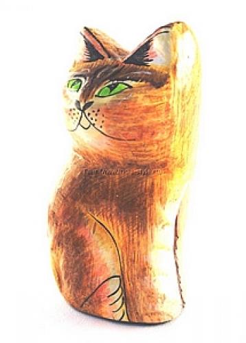 Статуэтка "Кот" папье-маше №198