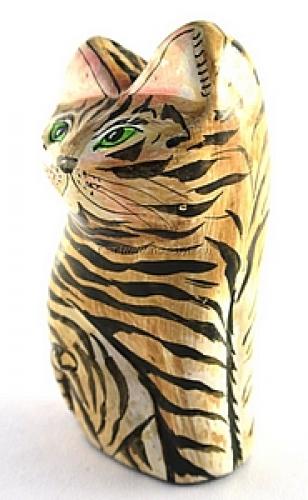 Статуэтка "Кот" папье-маше №172