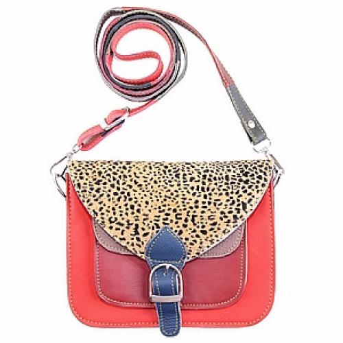 Сумка натуральная кожа через плечо в ассортименте №82