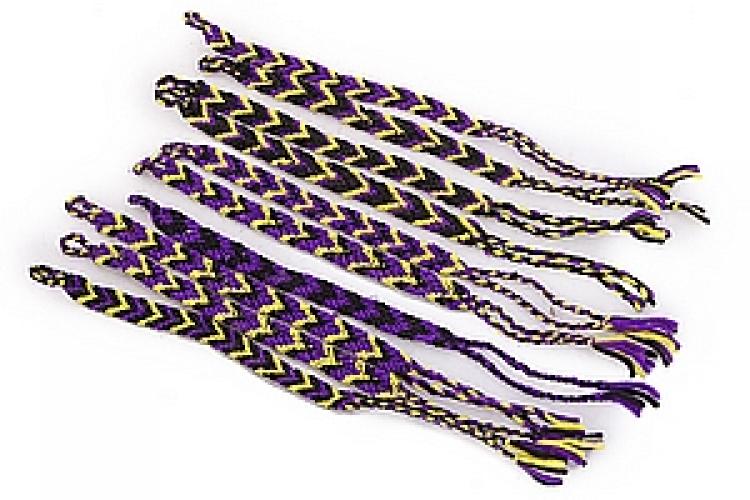 Украшение  Браслет - фенечка(набор из 10) №6