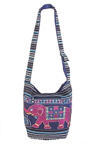 Сумка кросс-боди вышивка "Слон" №197