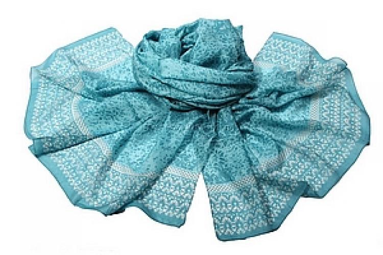 Палантин (шелк) №161