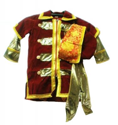  Костюм детский "Царевич бордовый" (размер 28,30,32,34) 