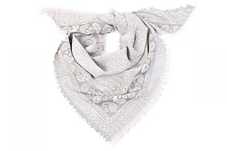 Палантин  шерсть "косынка" №156