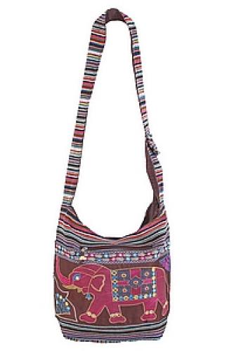 Сумка кросс-боди вышивка "Слон" №192