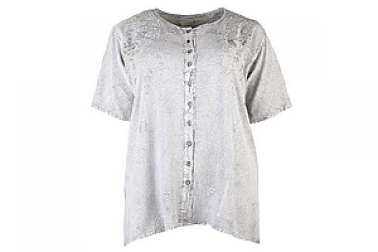 Блузка (вискоза) с вышивкой №148