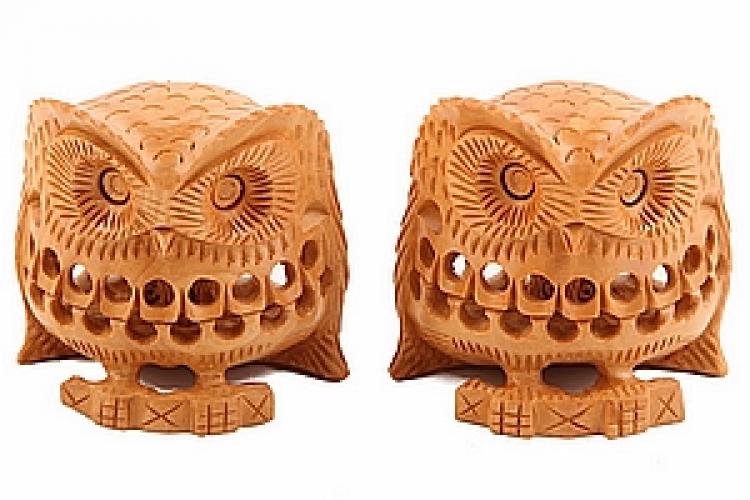 Статуэтка "Сова прорезная" №7