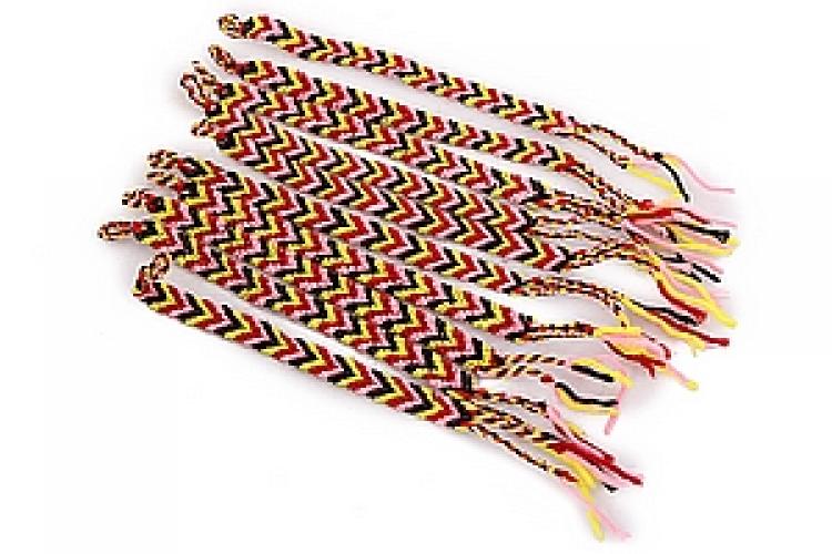 Украшение  Браслет - фенечка(набор из 10) №160