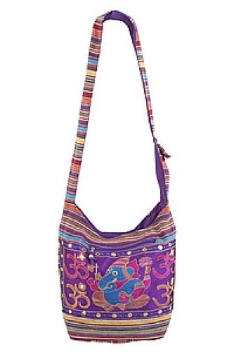 Сумка кросс-боди вышивка "Ганеш" №148