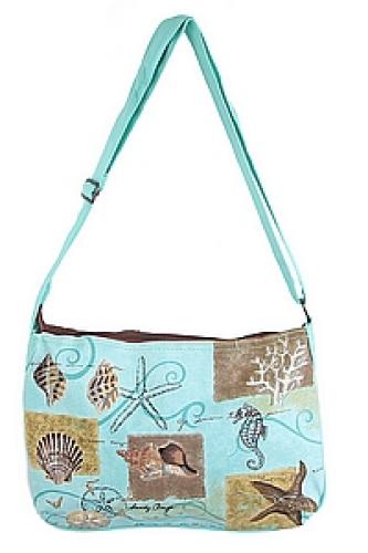 Сумка хлопок с декор. отделкой №168