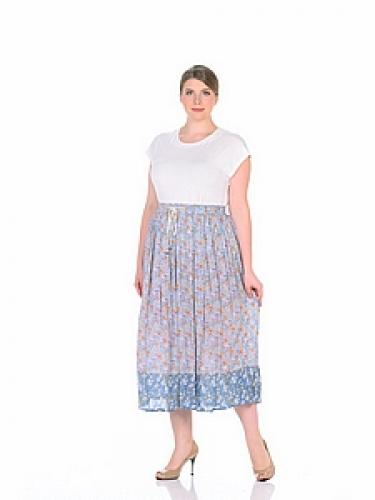 Юбка (вискоза-креп) на резинке №61