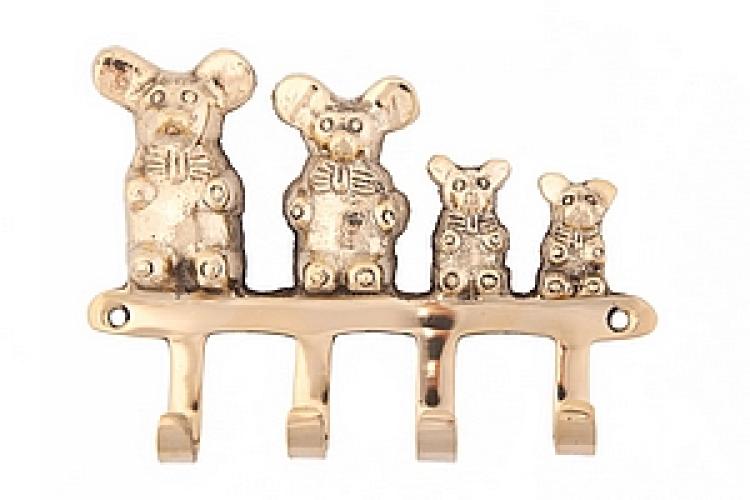 Вешалка "Мышки" (полиш) №139