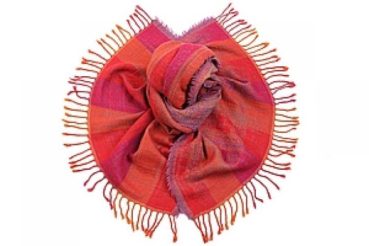 Палантин (шерсть  вареная) №79