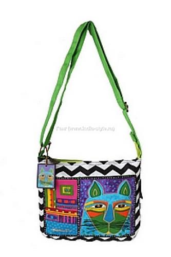 Сумка хлопок с декоративой отделкой №79