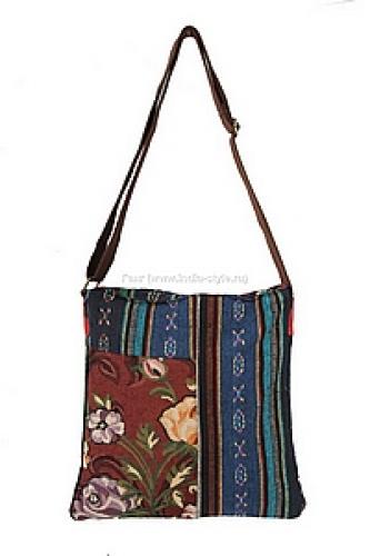 Сумка хлопок с декор. отделкой №167