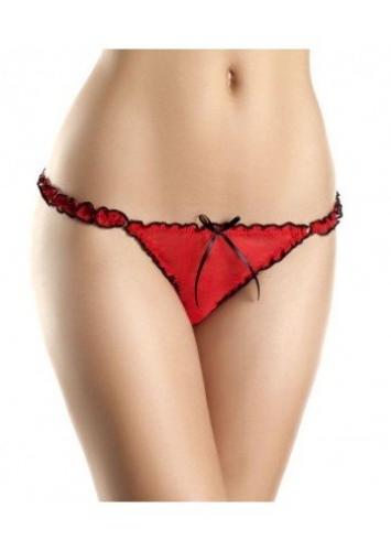 Красный комбинезон сетка Bodystocking - купить 