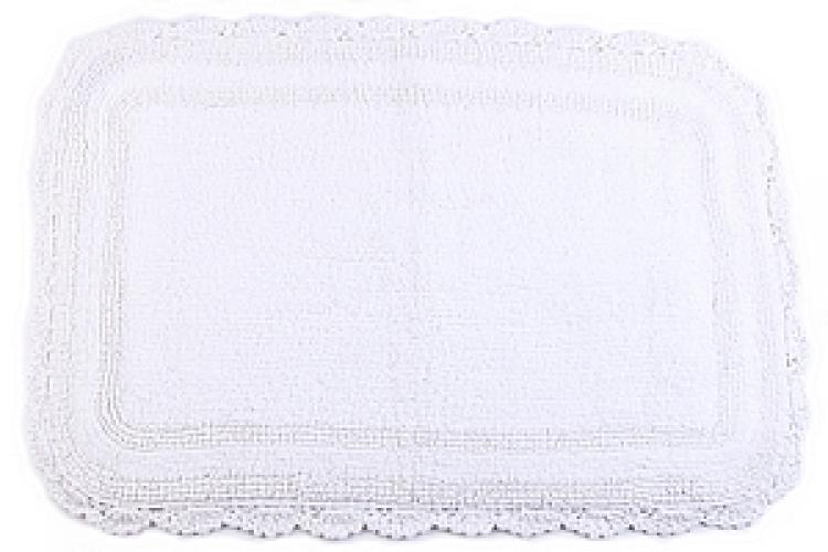 Коврик самоткан х/б для ванной 50*80  №12